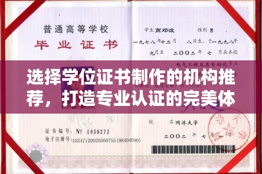 寿丰选择学位证书制作的机构推荐，打造专业认证的完美体验