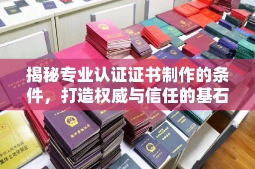 寿丰揭秘专业认证证书制作的条件，打造权威与信任的基石